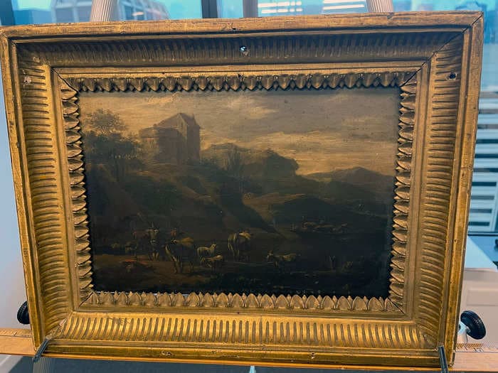 An American soldier stole a 300-year-old painting during World War II. It made an unusual journey back to Germany.