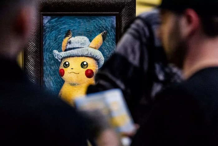 A museum stopped giving out Van Gogh-inspired Pokémon cards because of the mad frenzy to get them