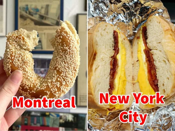 Sorry, New York City. The best bagels are north of the border.