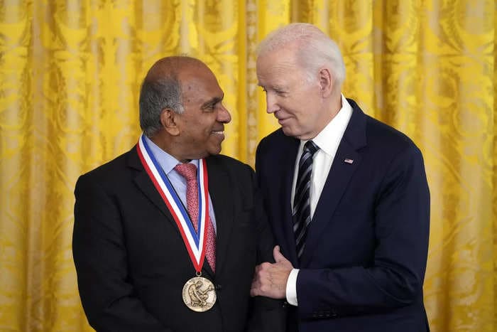 Biden honours two Indian-American scientists with America's highest scientific awards