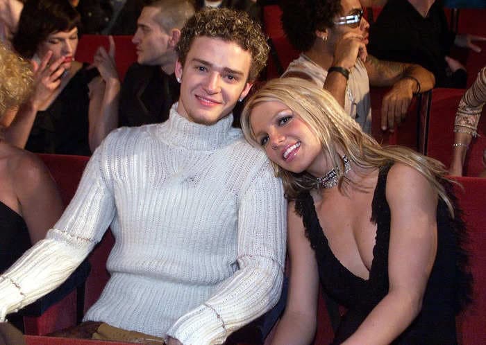 Britney Spears says she was 'never bothered' that Justin Timberlake talked about their sex life because it allowed her to stop pretending she was a virgin