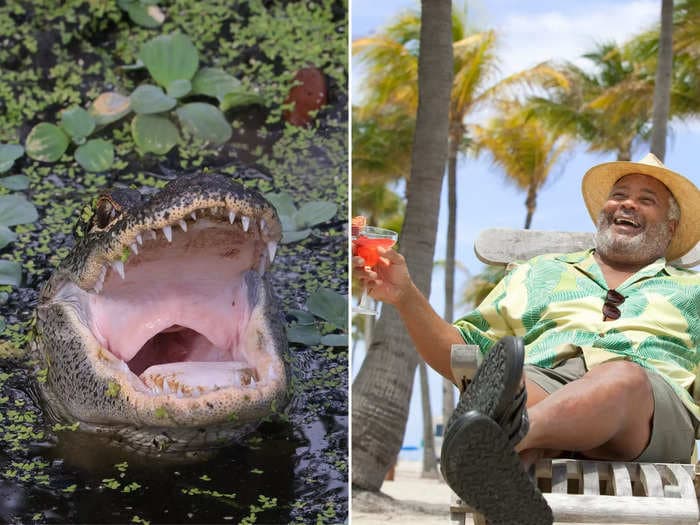 The Florida Man Games are on and only the wildest and beefiest gator-loving dudes will win