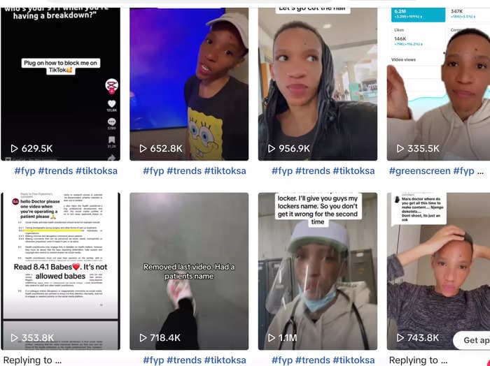 TikTok star arrested after being accused of posing as doctor in South African hospital