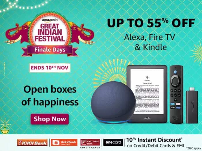 Amazon Great Indian Festival 2023 – Best deals on Amazon devices