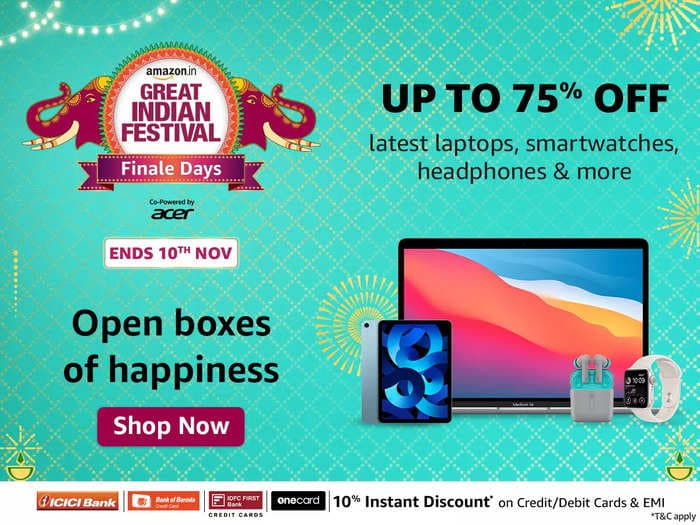 Amazon Great Indian Festival 2023 – Best deals on laptops