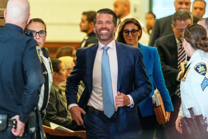 Donald Trump Jr. asked courtroom artist to make him 'look sexy' like an illustration of Sam Bankman-Fried