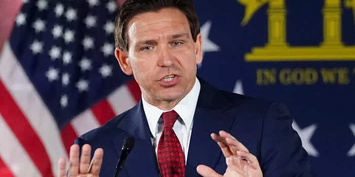 As he faces rumors of wearing lifted boots, DeSantis said 'this is no time for foot fetishes'