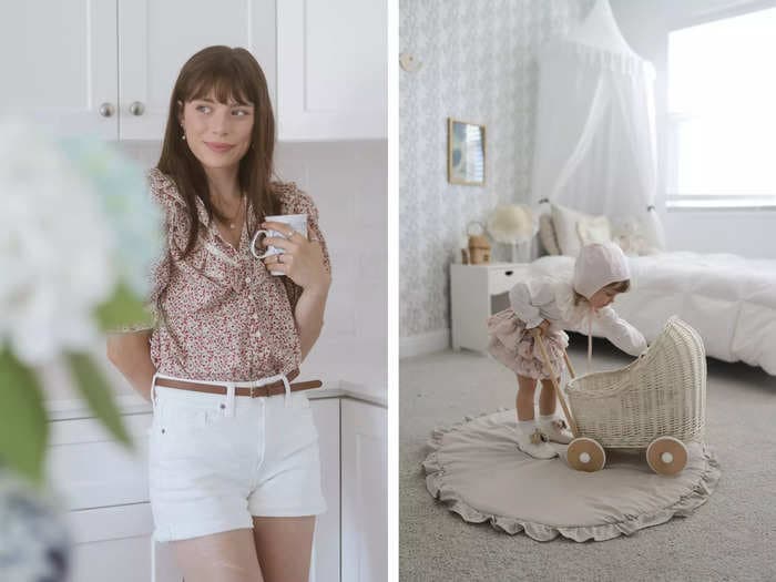 A 'sad beige' mom defends how she dresses her kids and decorates their rooms. The haters 'don't see everything.'