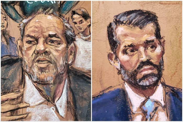 Donald Trump Jr. isn't the only one who asked this courtroom artist to make him look better