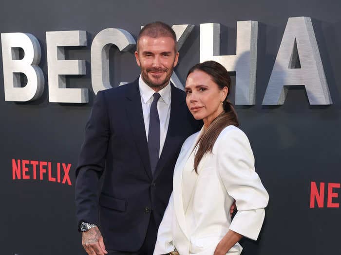 David Beckham pokes fun at Victoria Beckham for being 'dramatic' after a workout