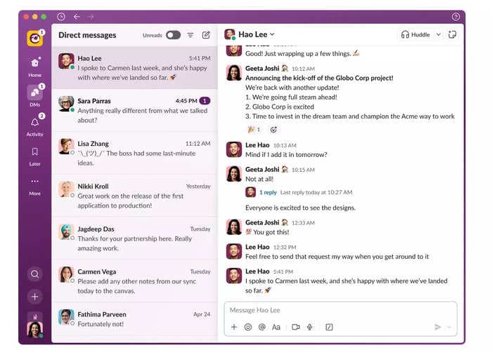 The Slack redesign has ruined my life. Sorry, I can't work today.