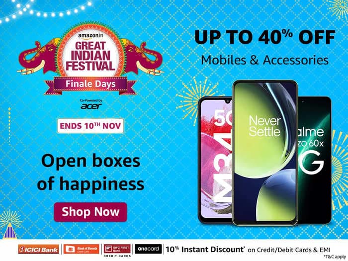 Amazon Great Indian Festival 2023 – Best deals on smartphones