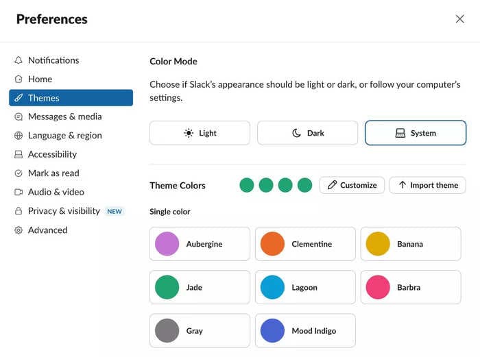 A definitive ranking of the new theme colors on the godawful Slack update