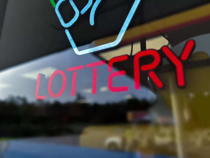 A man won more than $400,000 on a lottery he didn't even know he'd entered