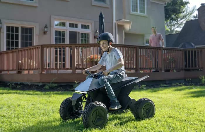 Tesla's $1,900 Cyberquad for kids is back on sale, but there's still no sign of the Cybertruck