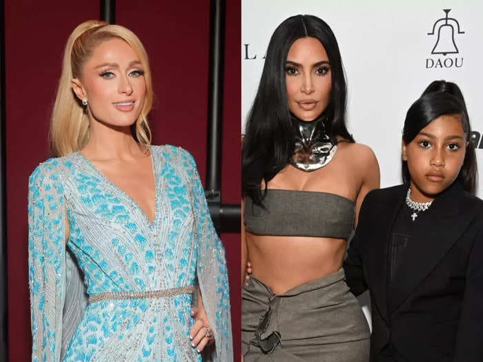 Paris Hilton says Kim Kardashian's daughter North West is a 'future entrepreneur' after learning about her lemonade stand 'scam' 