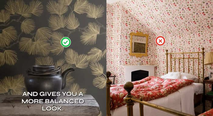 An interior designer shares 3 patterns that make your home look outdated