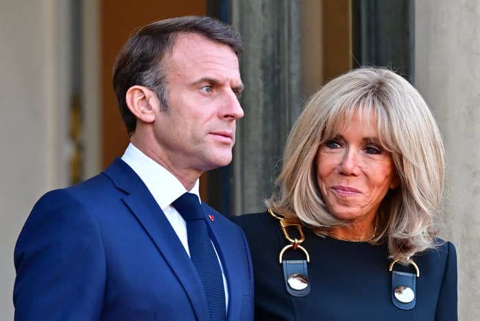 Brigitte Macron says she waited 10 years to marry the French president because her kids were around his age 