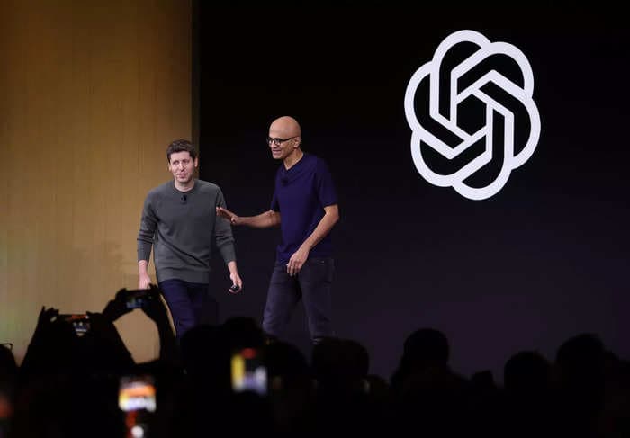 Satya Nadella says it doesn't matter where Sam Altman ends up because he'll still be working with Microsoft anyway