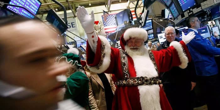 Christmas has come early for the stock market