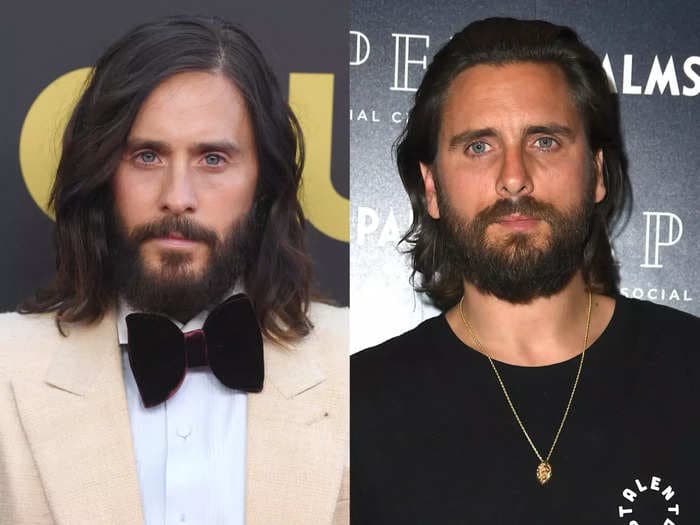 Jared Leto knows you think he and Scott Disick look like twins, and he's fine with it