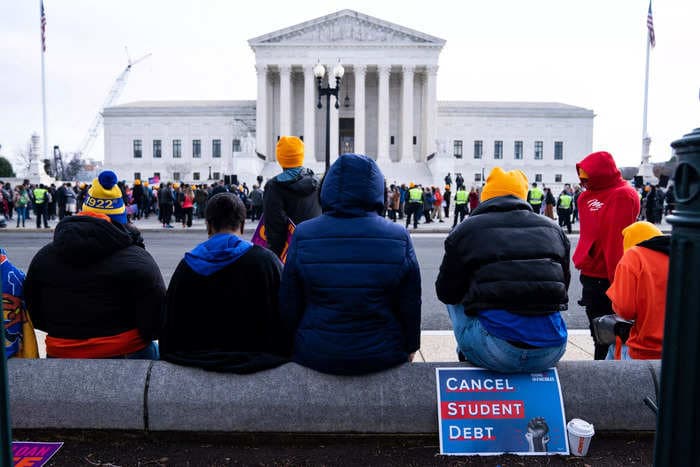 Meet a repairman with $37,000 in student debt who's struggling to pay it off and handle medical bills. He's pleading to be included in Biden's new relief plan.