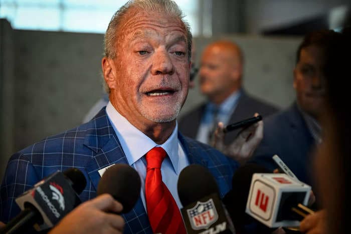 Colts owner who pled guilty to a DUI years ago now says he was arrested for being a 'rich, white billionaire'