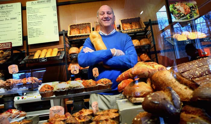 Panera's founder once threw a loaf of bread at his executive's head as an 'unconventional' management tactic