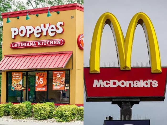 I ate breakfast at Popeyes and McDonald's. The Golden Arches has absolutely nothing to worry about.