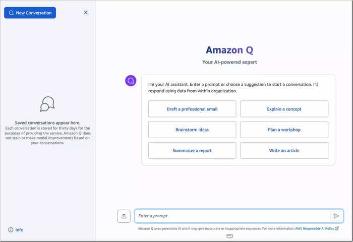 Amazon unveils Q, its AI chatbot for workers