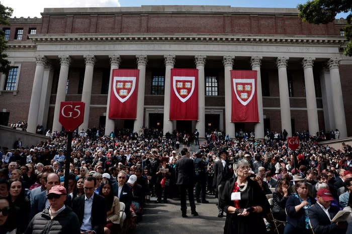 Harvard alumni are slashing donations and taking the college out of their wills over its response to the Israel-Hamas war: Bloomberg