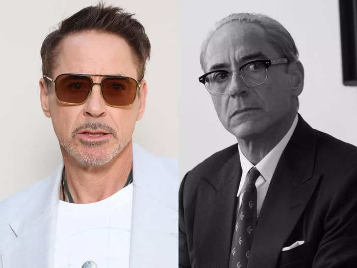 Robert Downey Jr. says the 'Oppenheimer' cast couldn't sit down on set