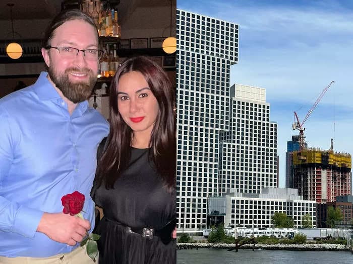 I first saw my crane operator boyfriend through the window of my high-rise. We met at a bar a few weeks later.