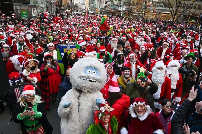 SantaCon rains drunken santas on NYC every year. Turns out, it might not have been completely transparent about its charity.