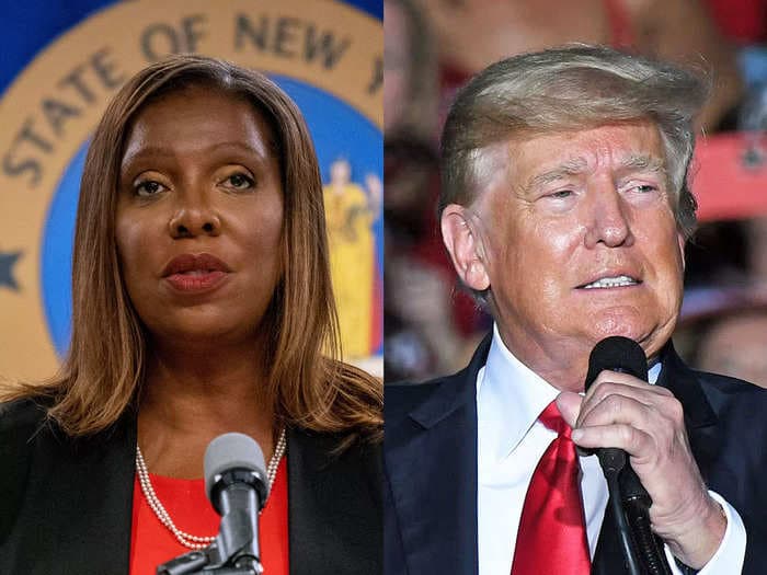 NY AG Letitia James says Trump's high-priced expert witnesses are helping her civil fraud trial case
