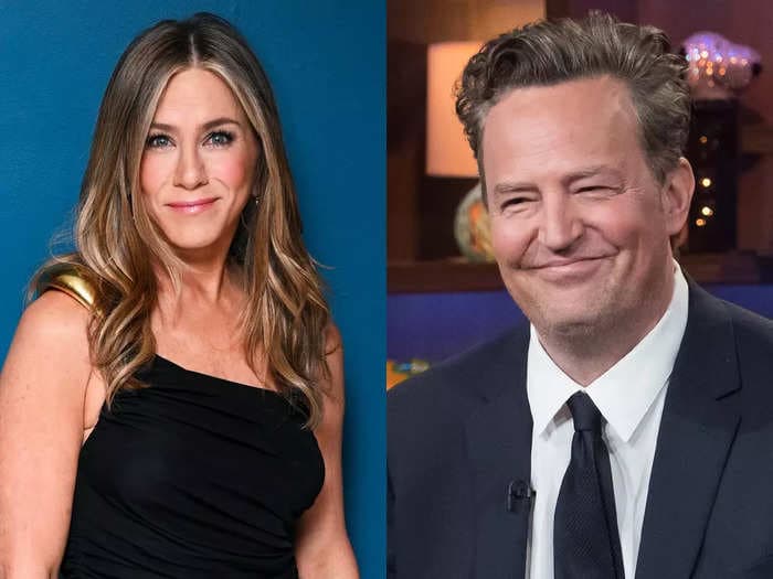 Jennifer Aniston was texting 'happy' and 'healthy' Matthew Perry hours before he died: 'He wasn't in pain'