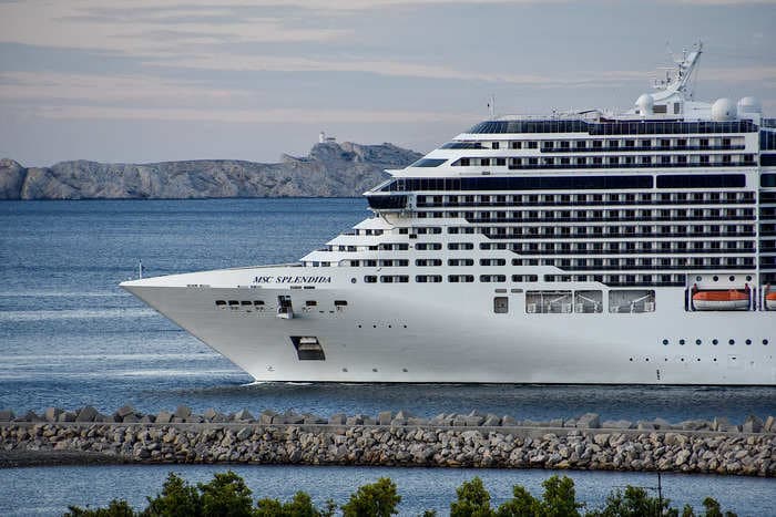 MSC Cruises says a passenger jumped from one of its ships while sailing from Europe to South America