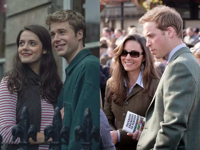 'The Crown' season 6 shows Prince William and Kate Middleton's relationships before they got together.  Here's what you need to know about their real-life exes.