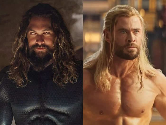Jason Momoa says he called Chris Hemsworth to help him get in shape for 'Aquaman 2'