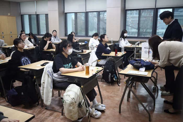 South Korean students are suing their government for ending a college admissions exam 90 seconds early