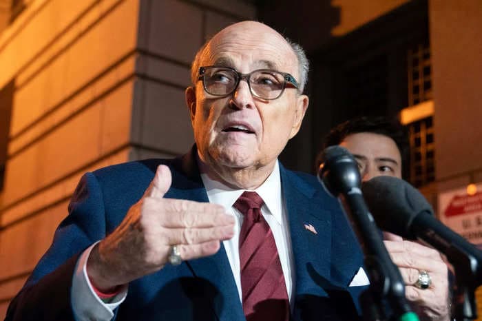 Rudy Giuliani files for bankruptcy. It won't get him off the hook for the $148 million he owes.