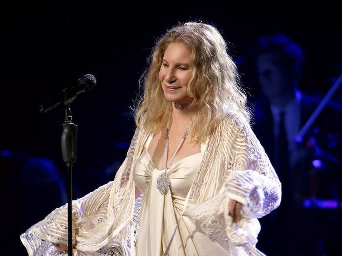 Barbra Streisand says she's 'too old to care' if people think she dresses too sensually