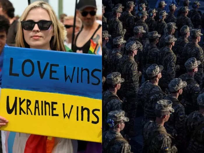 Ukraine's LGBTQ+ soldiers are fighting for acceptance — and some say the war with Russia is helping