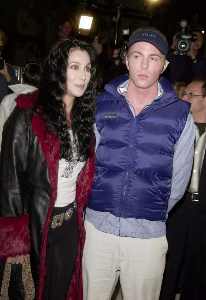 Cher is asking a court to put her in charge of her 47-year-old son's finances, fearing he and his estranged wife will blow the money on 'self-destructive' purposes