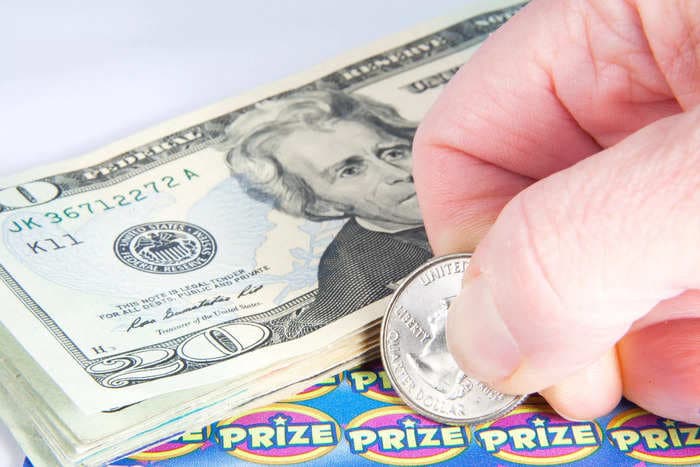 A Raleigh man won a $200,000 prize on Christmas eve from a scratch-off ticket