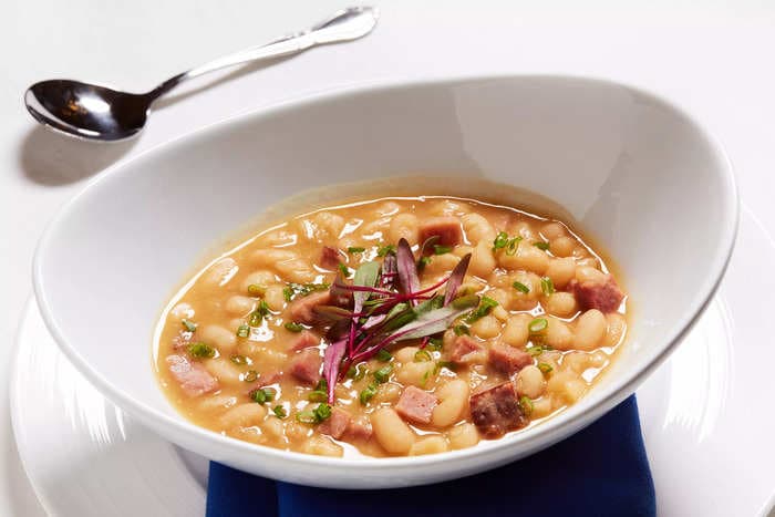 This basic bean soup has been served every day in the Senate for over 100 years and symbolizes why we need more flavor in Congress