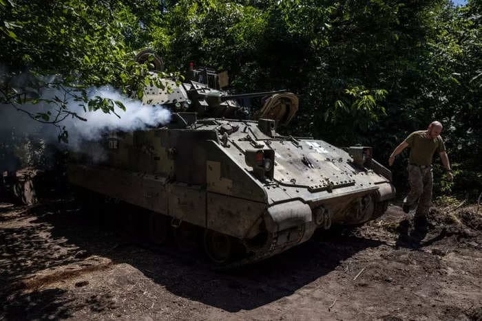 Russian soldiers fear going up against the US Bradley infantry fighting vehicle