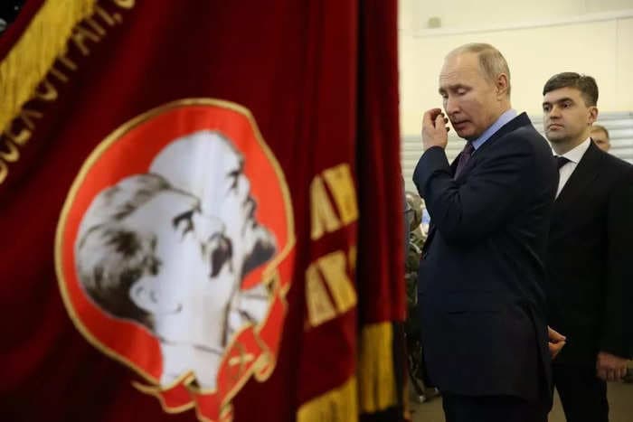 An infamous Stalin-era military unit called SMERSH is being re-created by Putin as he steps up his search for spies: UK intel