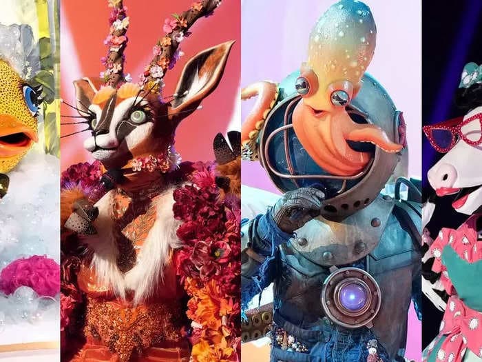 Every single celebrity who has been revealed on this season of 'The Masked Singer'