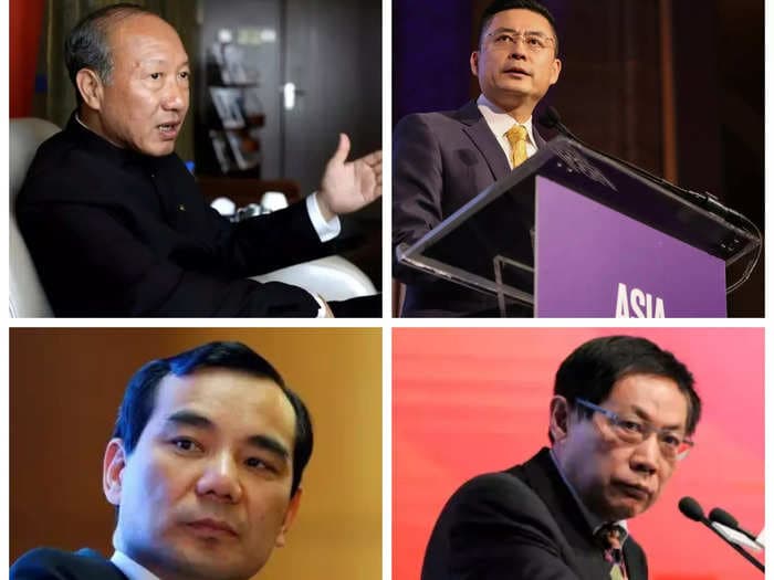 The list of high-profile executives in China that have been investigated, face exit bans, or have just gone missing, keeps growing